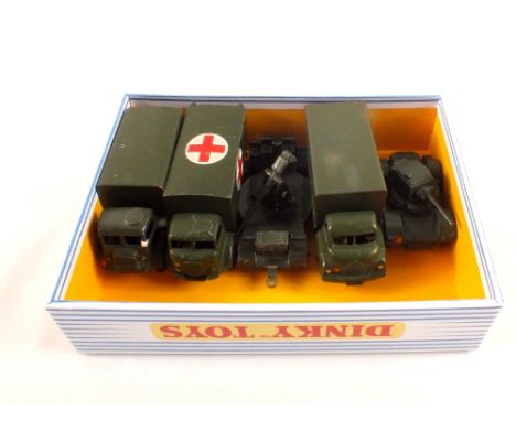 Five Dinky Army models