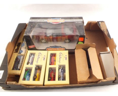 Boxed ERTL American mascot 1996 Firebird Transam plus Corgi, Days Gone and other models