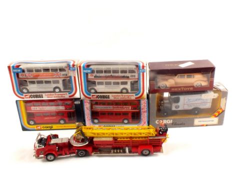 Boxed Corgi buses, 469 Routemaster Hamleys, 467 Selfridges, 471 Silver Jubilee Woolworth, 471 Silver Jubilee See More London,