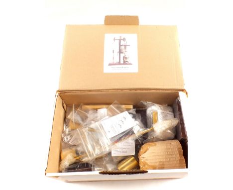 A boxed Sussex Steam Co Newcomen Automatic Atmosphere Beam Engine kit (unused)