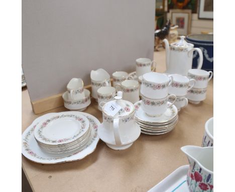 Royal Albert Belinda pattern tea set and matching coffee service 