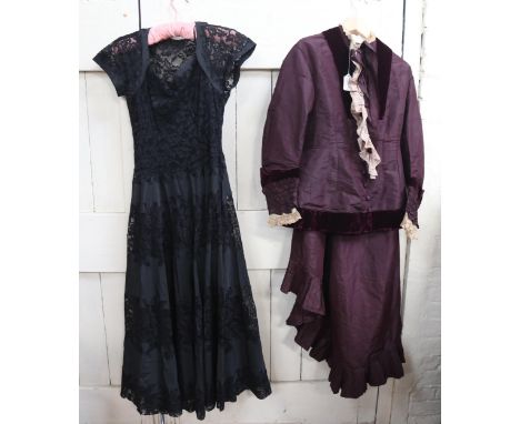 Vintage dresses and coat 