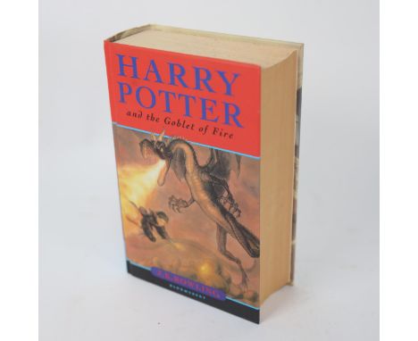 First Edition J K Rowling, Harry Potter And The Goblet of Fire 