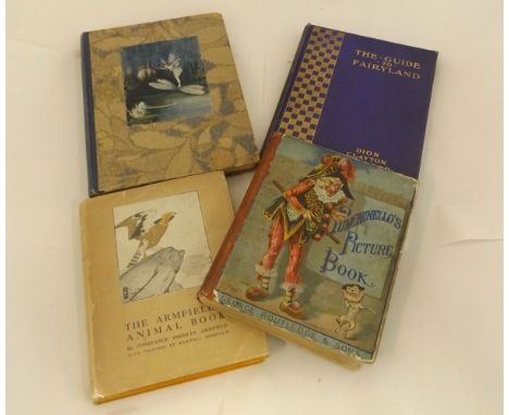 DION CLAYTON CALTHROP: THE GUIDE TO FAIRYLAND, L, Alston Rivers, 1905, 1st edn, 8 col'd plts, 4to, orig cl gt + IDA RENTOUL O