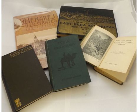 A G BAGOT: SPORT AND TRAVEL IN INDIA AND CENTRAL AMERICA, L, 1897, orig cl gt + HERBERT COMPTON: A PARTICULAR ACCOUNT OF THE 