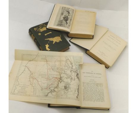 SIR SAMUEL W BAKER: 4 ttls: THE NILE TRIBUTARIES OF ABYSSINIA, AND THE SWORD HUNTERS OF THE HAMRAN ARABS, L, MacMillan 1880, 