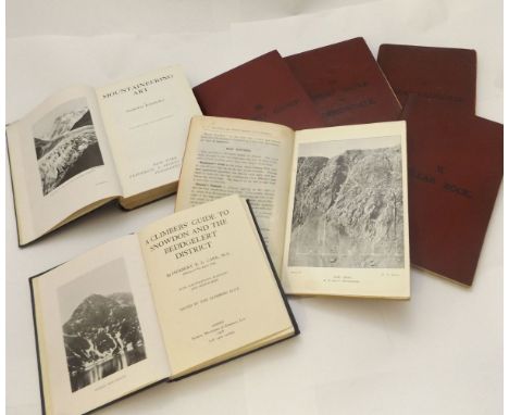 HERBERT R C CARR: A CLIMBER'S GUIDE TO SNOWDON AND THE BEDDGELERT DISTRICT, L, 1926, plts, diagrams and sketch maps complete 