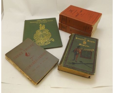 THE HOUSEHOLD BRIGADE MAGAZINE, L, 1904, vol 7, orig pict cl gt, ex Regents Parks Barrack Library + FIELD MARSHALL BERNARD L 