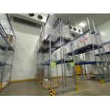 4 Bays Of Back To Back Boltless Bito Pallet Racking