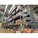 Run Of 16 Bays Of Back To Back Bito Boltless Pallet Racking