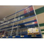 Run Of 10 Bays of Back To Back Bito Boltless Pallet Racking