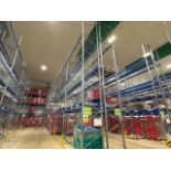 Run Of 10 Bays of Back To Back Bito Boltless Pallet Racking