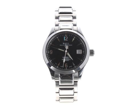Ball Watch Co. Engineer Master II automatic stainless steel gentleman's wristwatch, ref. NM1026C, serial. no. 780xxxx, circul