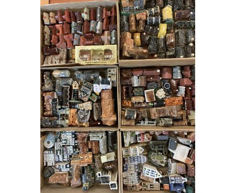 MODEL BUILDINGS - to include Heritage Houses, Tay Pottery ETC, approximately 180 plus (within 6 boxes)