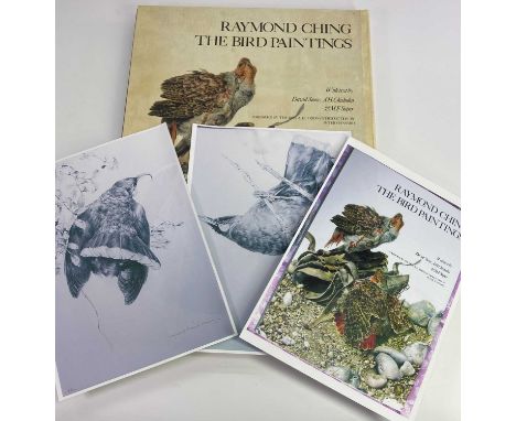 RAYMOND CHING 'The Bird Paintings' (with text by David Snow, A H Chisholm and M F Soper) and with hard slip cover, 49 x 34cms