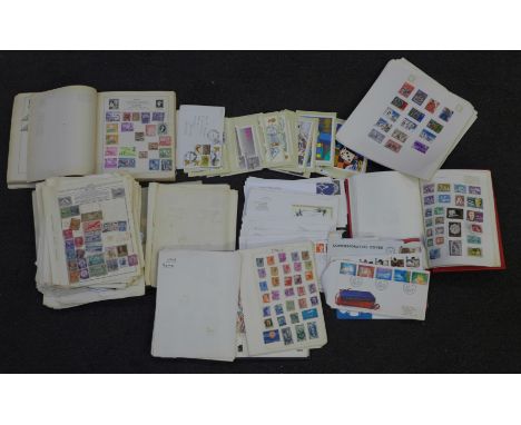 A collection of stamps and first day covers 