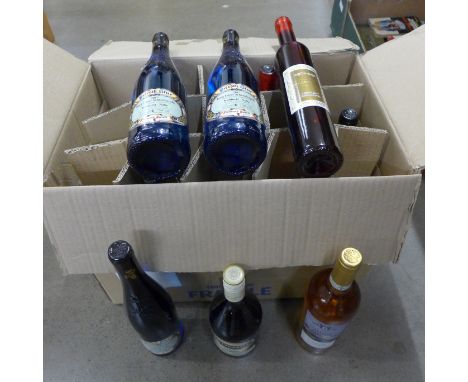 Eleven bottles of assorted alcohol, mainly German and European sparkling wine **PLEASE NOTE THIS LOT IS NOT ELIGIBLE FOR POST