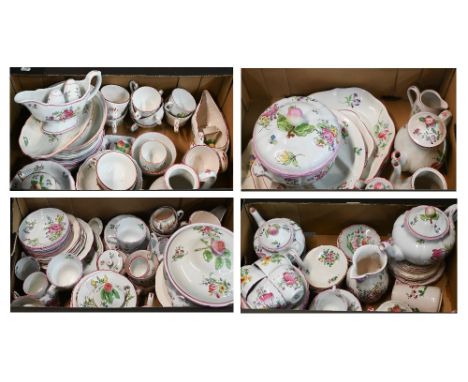 A large quantity of Copeland Spode 'Luneville' and Luneville dinner/tea wares (5 boxes) 