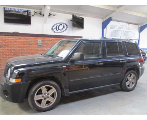 Make &amp; Model: Jeep Patriot Limited CRDDate of Reg: AO57 UCAColour: Blackcc: 1968MoT: 10-03-2022Fuel Type: DIESELMileage: 
