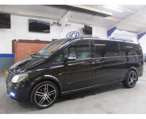 Make &amp; Model: Merc Viano Ambiente CDI LWBDate of Reg: LG58 NJXColour: Blackcc: 2987MoT: 25-09-2021Fuel Type: DIESELMileag