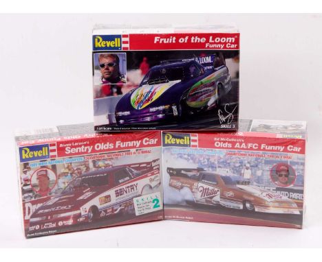 Revell 1.24 scale, 1988-1994 Drag Race Funny Cars,7122 Ed McCulloch’s ‘Miller’ Olds AA/FC Funny Car 1988 IHRA Champion, 7460 