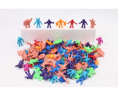 Collection of Mattel Muscle Men plastic figures