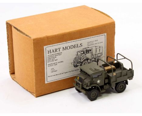 Hart Models 1/48th scale white metal model of a No.HT30 CHP Chevrolet Military Vehicle, housed in the original foam packed bo