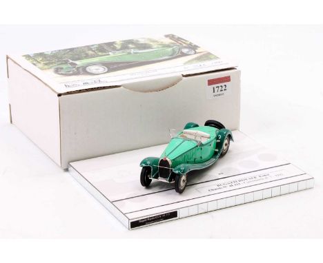 Heco Miniatures hand-built limited edition 1/43rd scale model of a Bugatti Royale Esder 1932, chassis No.41.111, finished in 