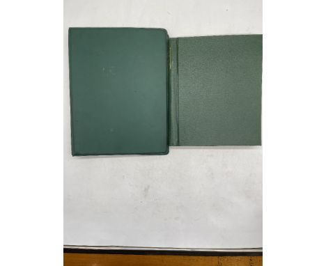Two Stamp Albums ( 1 English, 1 Foreign) to include Penny Black, Penny Red Stamps, and Other Collectables. 
