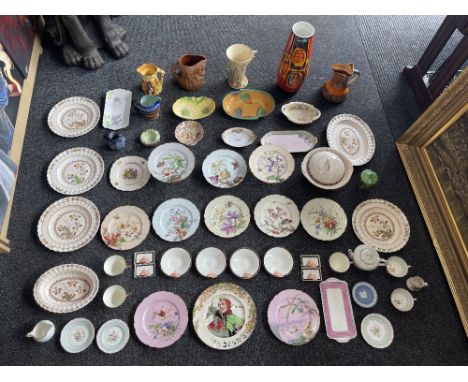 Large Collection of Ceramics to include Clarice Cliff, Poole England, Royal Doulton, Myott, Carlton Ware, Burleigh Ware, and 