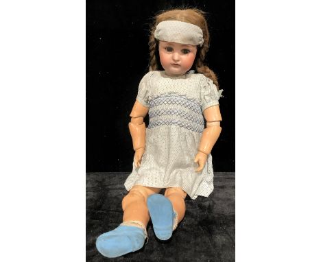 Toys &amp; Juvenalia - a Simon &amp; Halbig/Kammer &amp; Reinhardt (Germany) bisque head and ball jointed painted composition