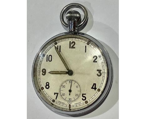 A military pocket watch, GSTP Q18699 