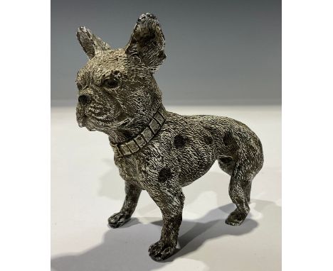 A Bergman cold painted bronze, French bulldog, 9cm high 