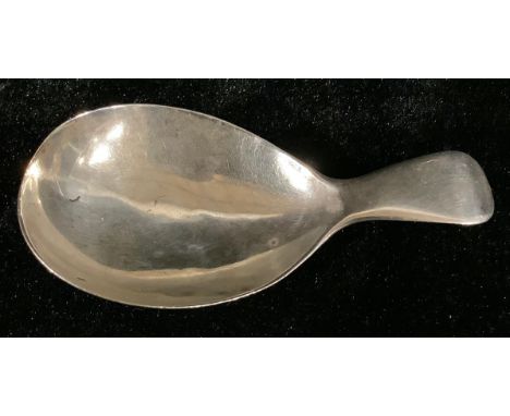 A George III silver caddy spoon, Stephen Adams, London 1810 