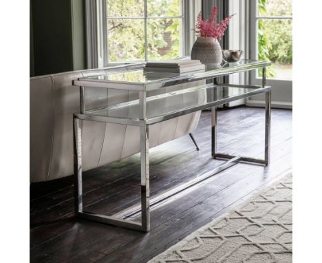 Salerno Console Table Silver The Salerno Console Table Is The Latest Addition To Our Range Of Modern And Contemporary Furnitu