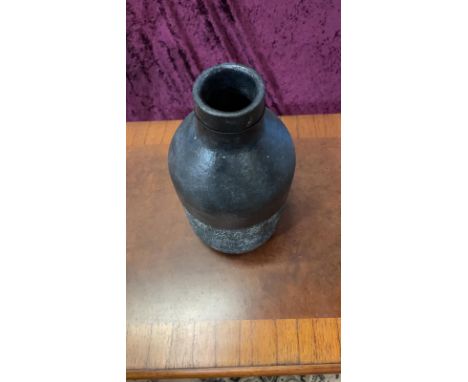 { Option of lots:  491, 492 } Raven Ceramic Vase Black 310x160mm 5011745892268