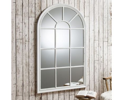 Fulshaw Wall Mirror By Gallery The Fulshaw mirror is an elegant large panel detail feature mirror sure to make a statement in