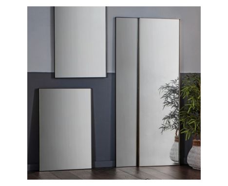 Hurston Leaner Mirror Bronze 500 X 1700mm The Hurston Leaner Mirror In Bronze By Gallery Direct Is A Sleek And Stylish Mirror