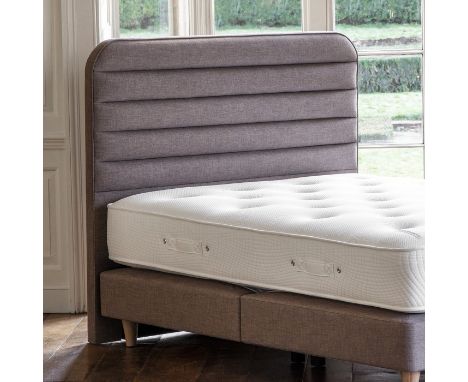 Simply Sleep Datsun Headboard 150CM King Our Datsun headboard features a horizontal ribbed design with piped edges luxuryupho