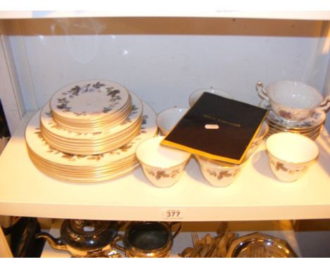 A qty. of Royal Worcester dinner and tea ware