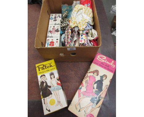 Sindy Pedigree doll in original packaging and Barbie Mattel in original packaging, Patch doll Sindy's little sister in origin