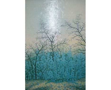 Framed coloured print after Lackovic