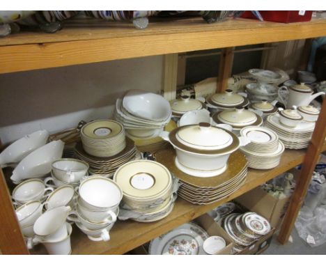 Villeroy and Boch, Vivian, a very extensive dinner, tea and coffee service for a minimum of eight settings, comprising: four 