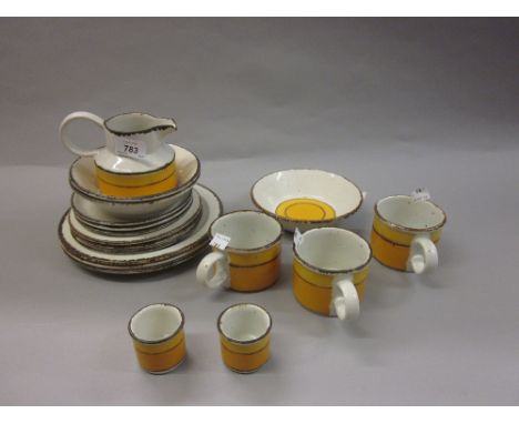 Midwinter Stonehenge pattern part breakfast set