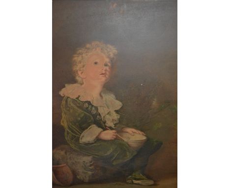 Maple framed Pears print ' Bubbles ' together with two black and white engravings, ' Uncle Tom and his Wife for Sale ', after