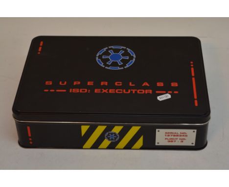 A Star Wars Superclass Executor box set complete and as new with all four VHS videotapes factory sealed, Limited Edition 1278