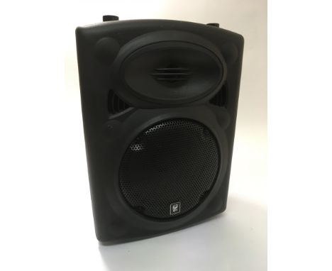 A QTX Sound powered speaker monitor.