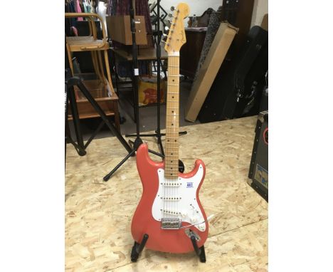 A Japanese Fender Stratocaster Hank Marvin signature model, serial number V020882.