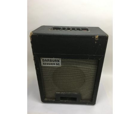 A vintage Darburn Session 50 amplifier.