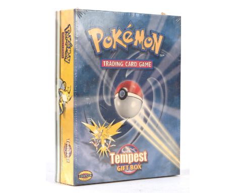 Pokemon TCG. Sealed Tempest Gift Box.This lot contains a sealed Tempest Gift Box released early 2000, the Gift box contains a